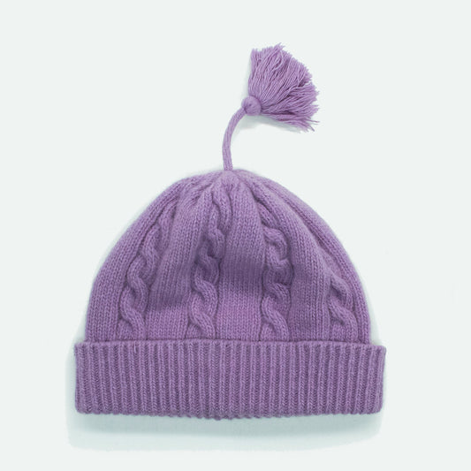 Baby Cashmere Cable Hat Stitch