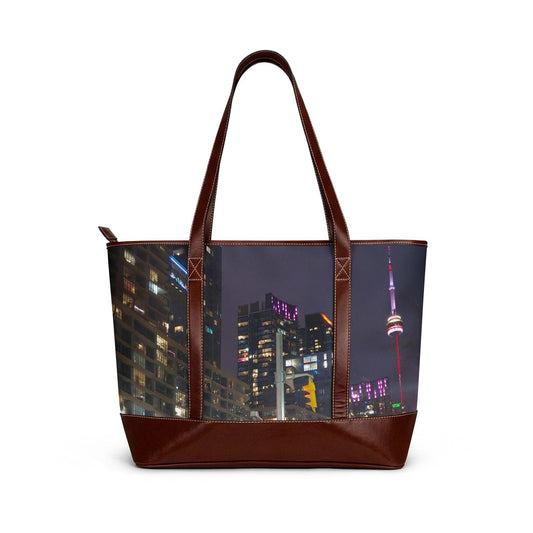 Toronto Night Skyline Handbag | Cityscape CN Tower Tote
