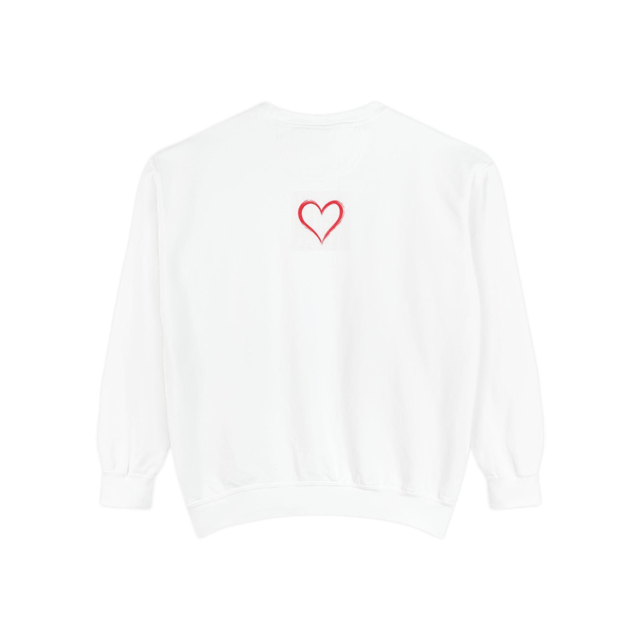 Always Cold Sweatshirt | Minimal Script Text, White Cozy Pullover