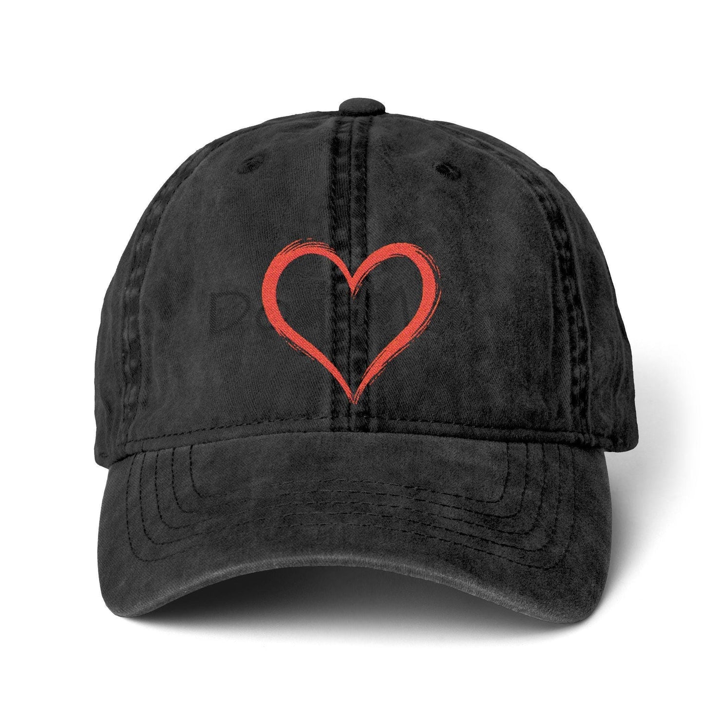 Women's Pigment-Dyed Cap with Fashion Undervisor (Embroidery)